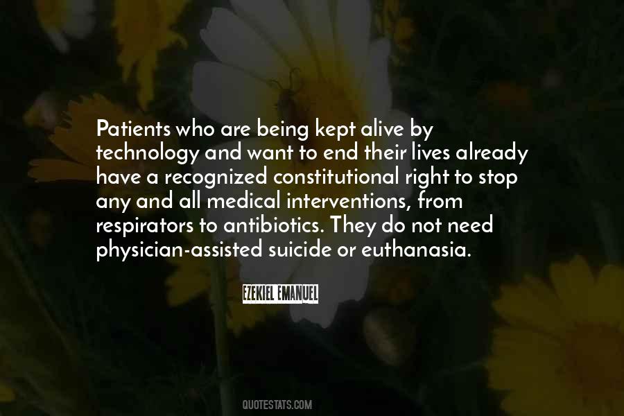 Assisted Suicide Quotes #1800124