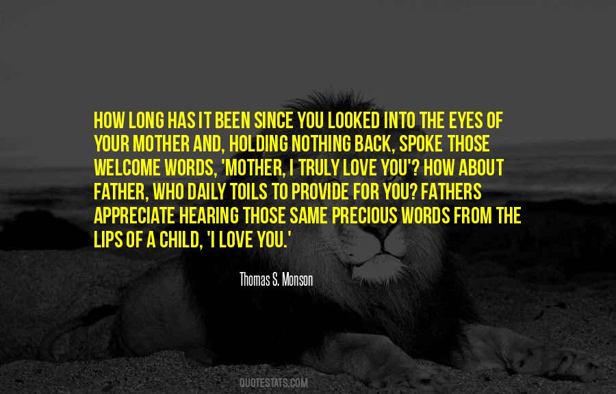 Quotes About Father Of Your Child #63445