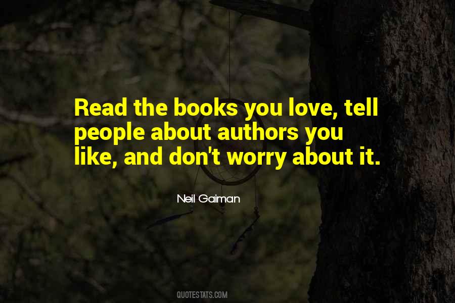 Quotes About Love Authors #65420