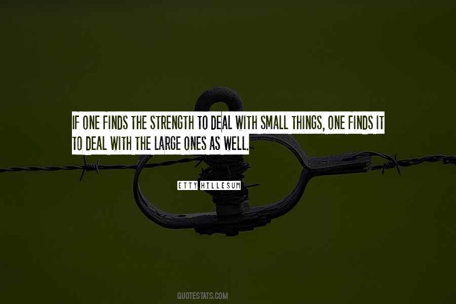 Quotes About Large Things #391091