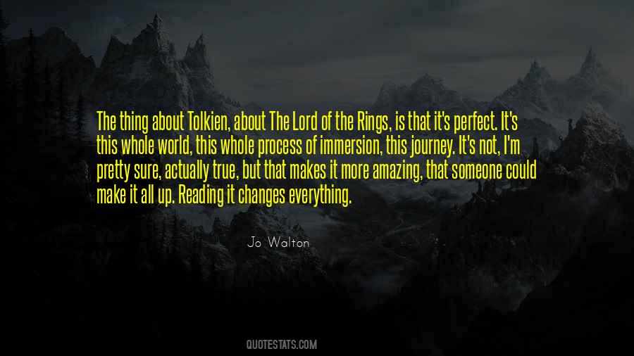Quotes About Reading Tolkien #25986