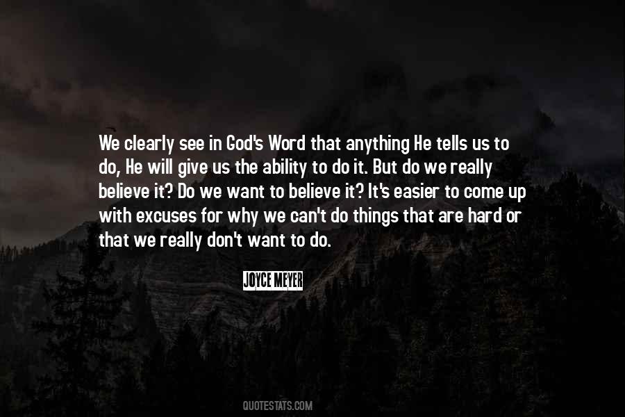 Quotes About The Word Believe #586276