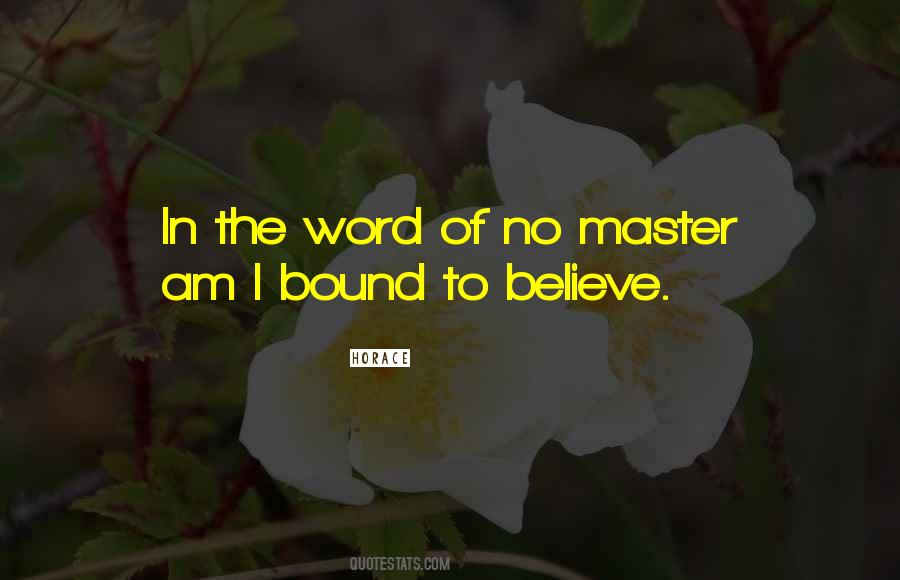 Quotes About The Word Believe #631947