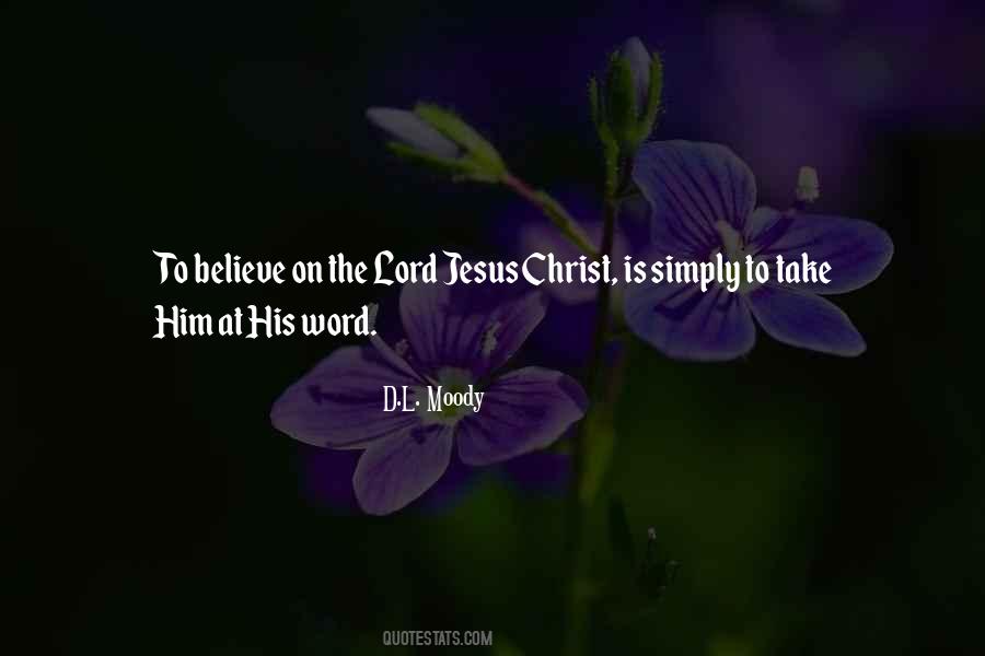 Quotes About The Word Believe #76562