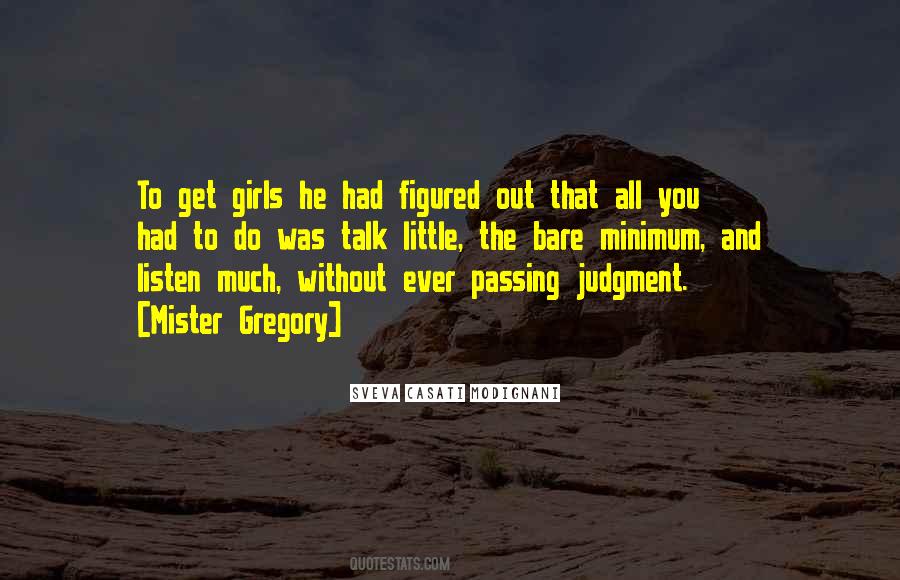 Doing The Bare Minimum Quotes #1154018