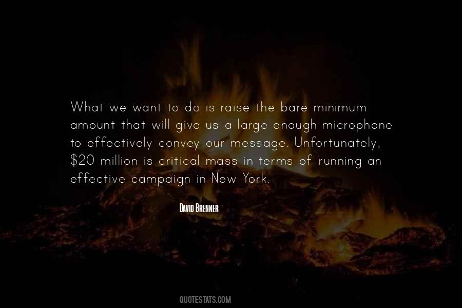 Doing The Bare Minimum Quotes #1805867