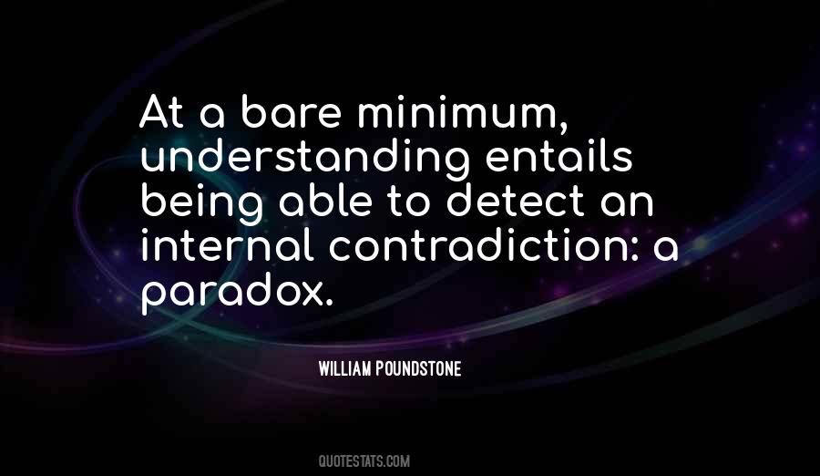 Doing The Bare Minimum Quotes #183441