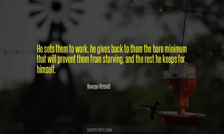 Doing The Bare Minimum Quotes #577012