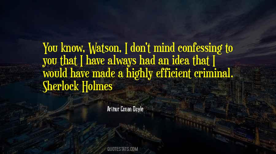 Quotes About The Mind Of A Criminal #1364571