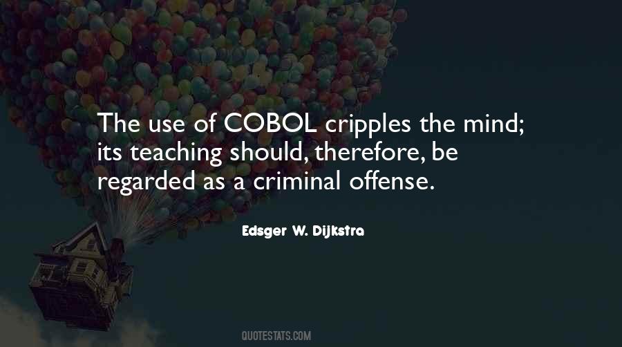 Quotes About The Mind Of A Criminal #667720