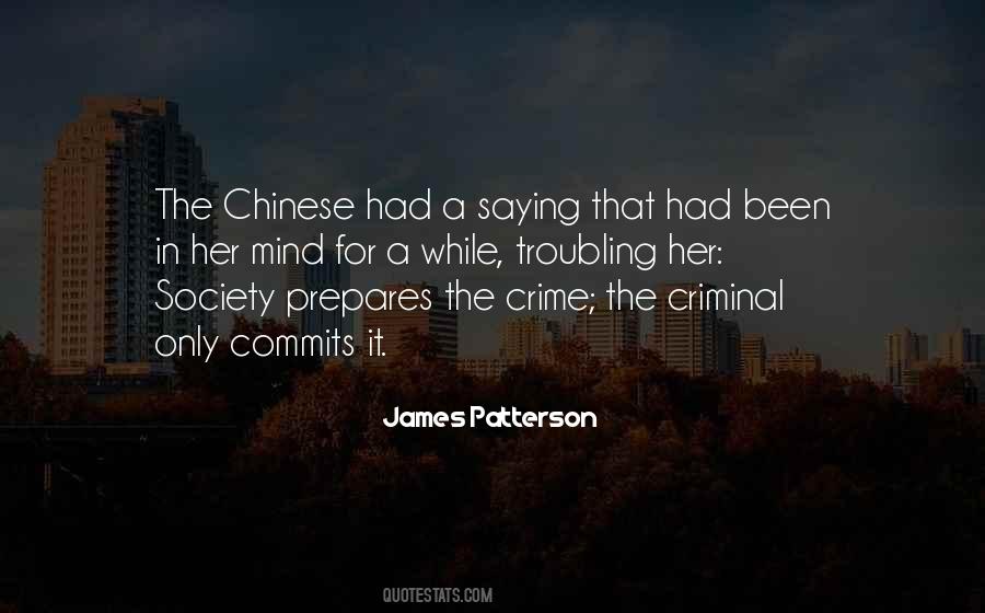 Quotes About The Mind Of A Criminal #813260