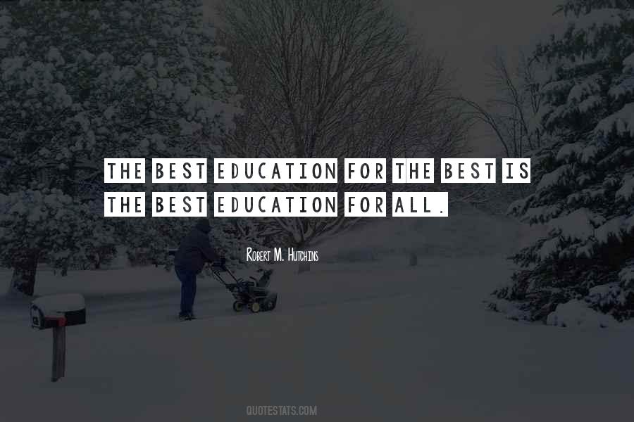 Quotes About Education For All #1618518