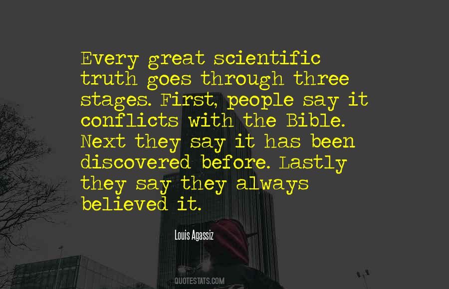 Quotes About Scientific Truth #1358581