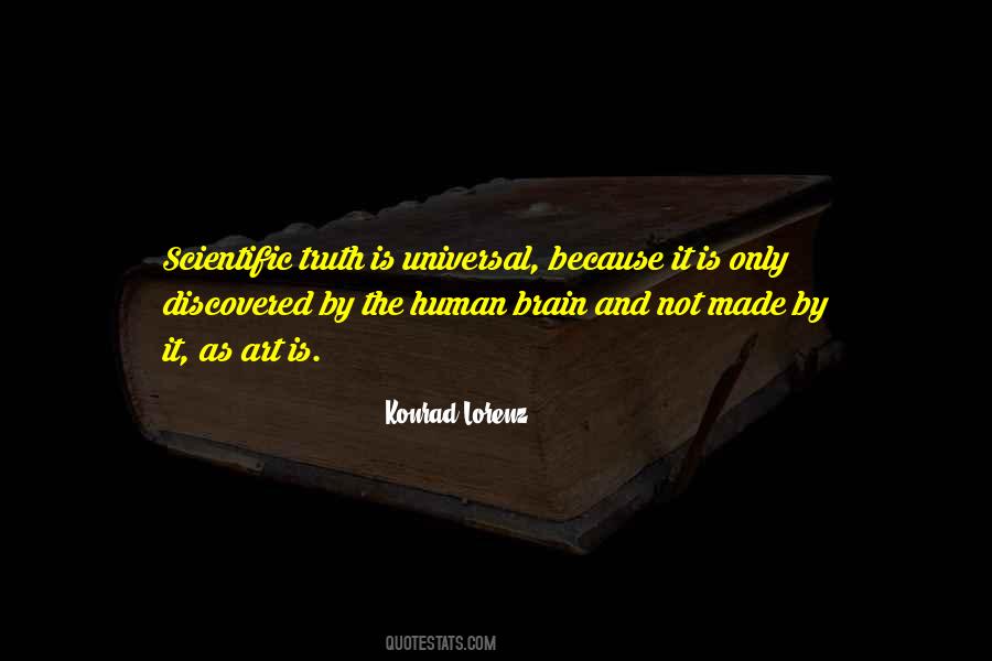 Quotes About Scientific Truth #135965