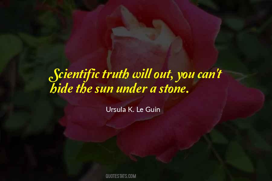 Quotes About Scientific Truth #164045