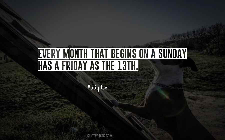 Quotes About Friday The 13th #1067992