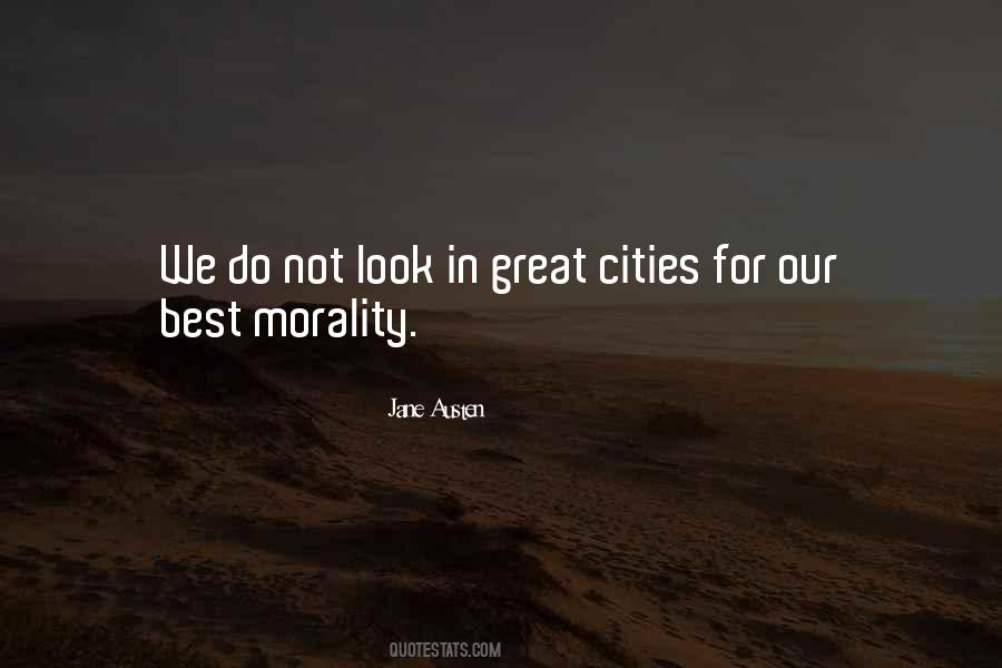 Quotes About Great Cities #150297