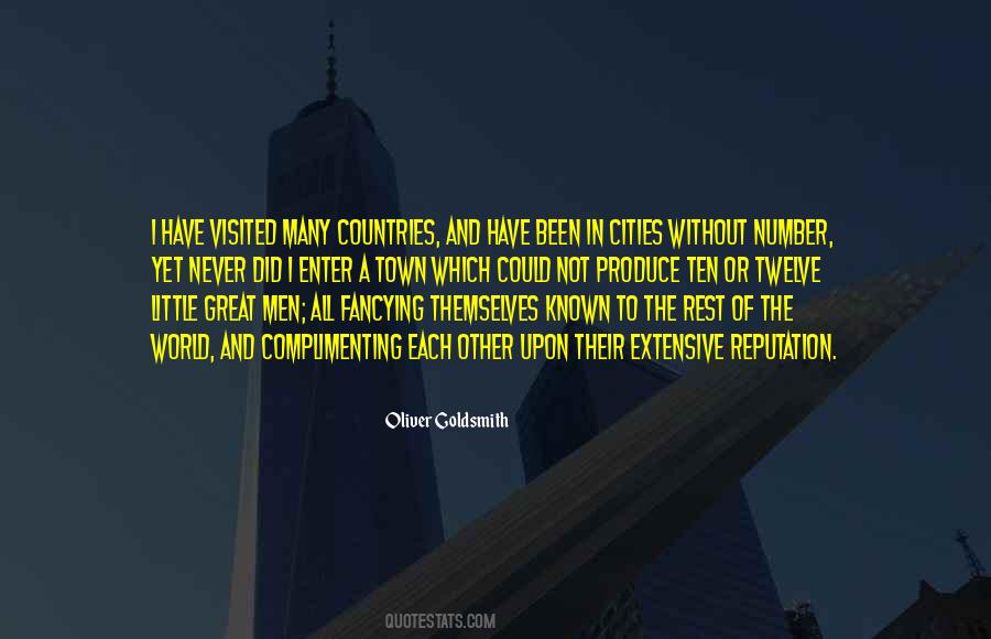 Quotes About Great Cities #481486