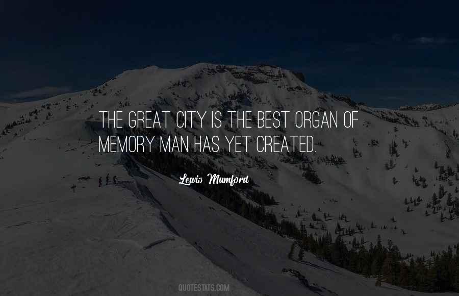 Quotes About Great Cities #573487