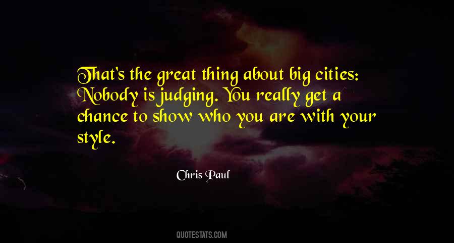 Quotes About Great Cities #722542