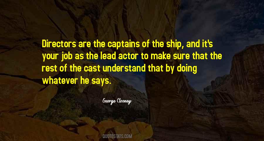 Quotes About Captains #1432456