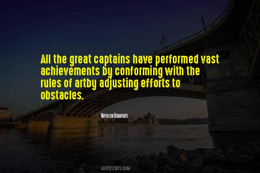 Quotes About Captains #244332