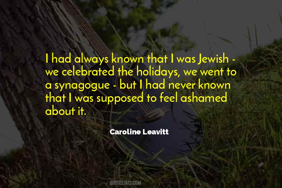 Quotes About Synagogue #1423888