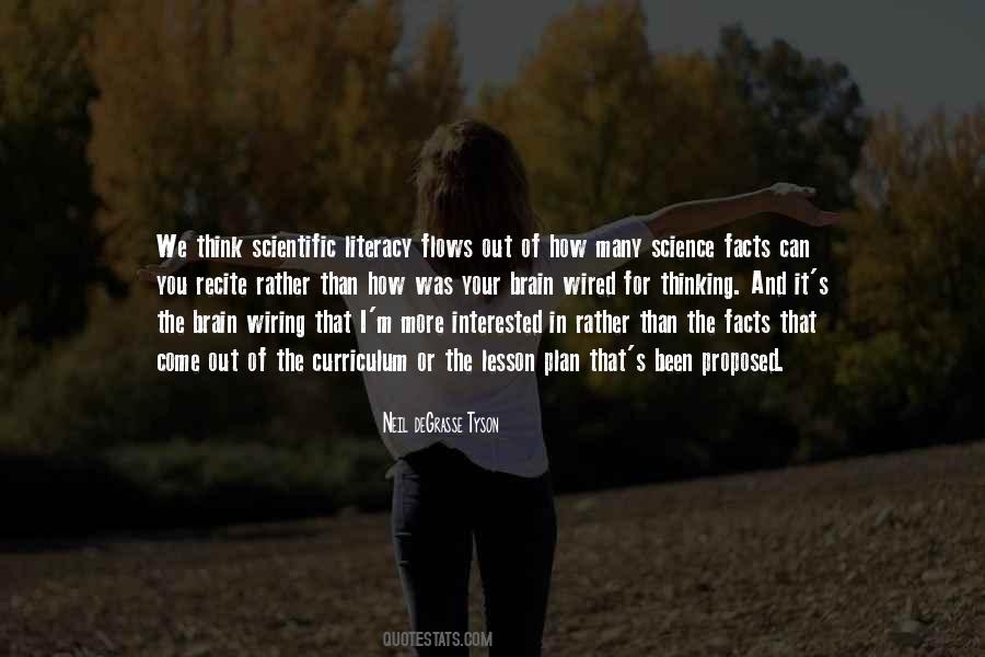 Quotes About Scientific Literacy #1585928