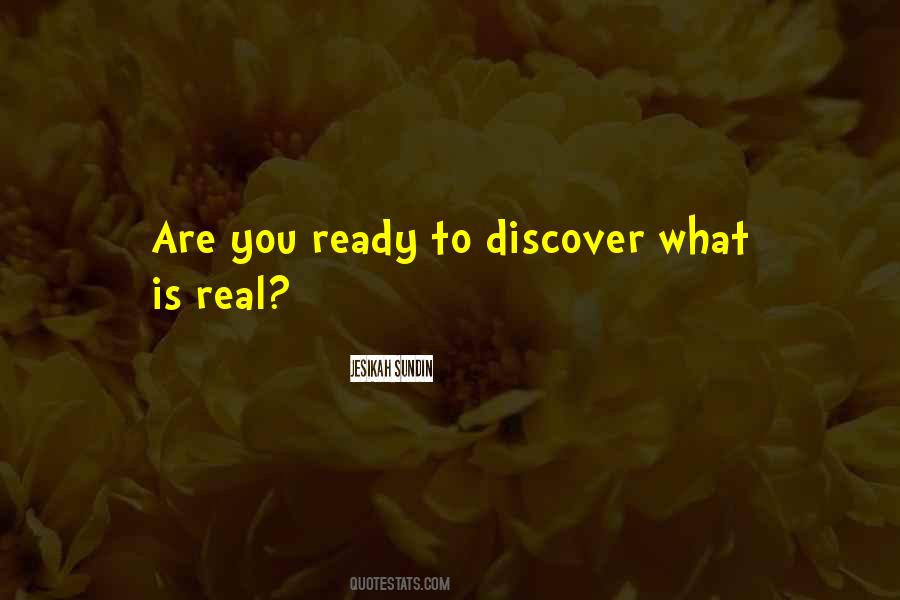 Quotes About What Is Real #1331531