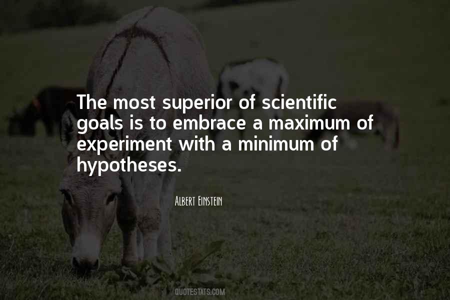 Quotes About Scientific Hypothesis #1093989