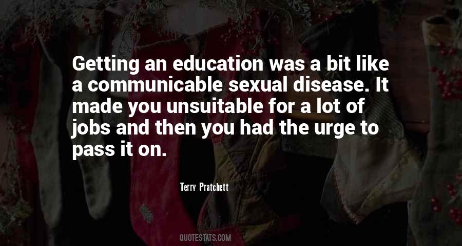 Quotes About Communicable Disease #719927