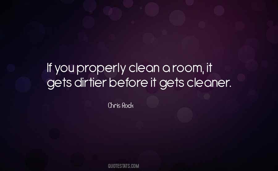 Quotes About Clean Room #156071