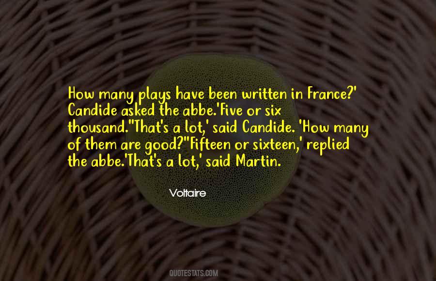 Quotes About Candide #1508044