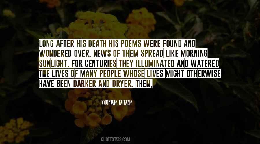 Quotes About Death Poems #117132