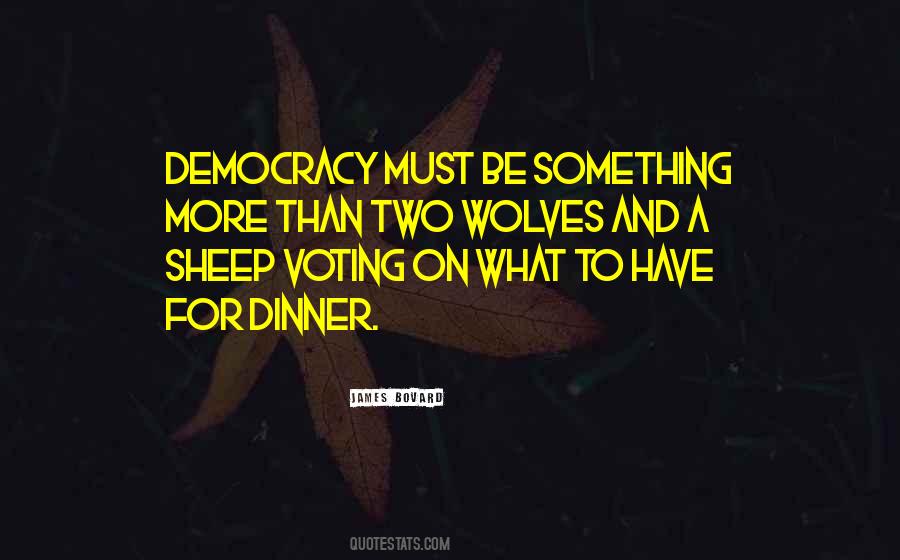 Democracy Voting Quotes #1495876