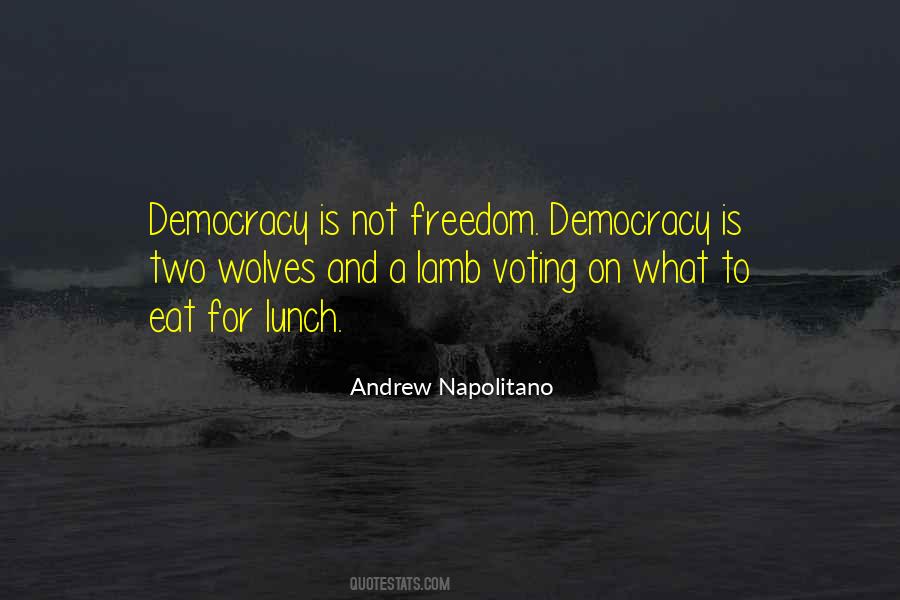 Democracy Voting Quotes #441702