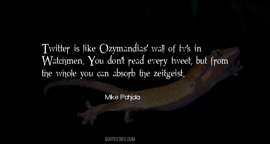 Quotes About Ozymandias #389300