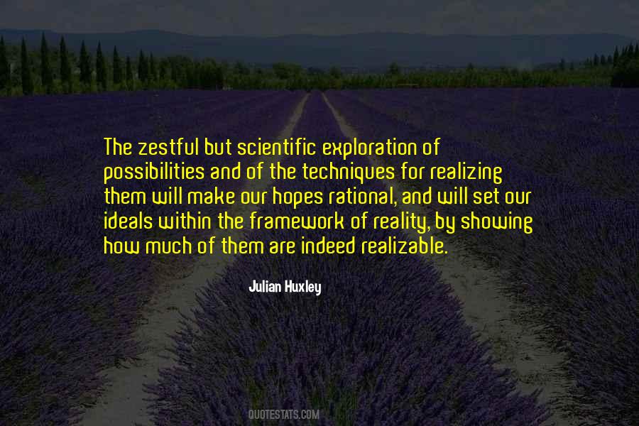 Quotes About Scientific Exploration #511816