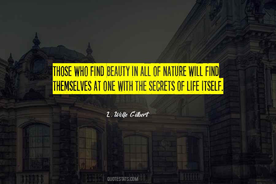 Secrets Of Beauty Quotes #461320