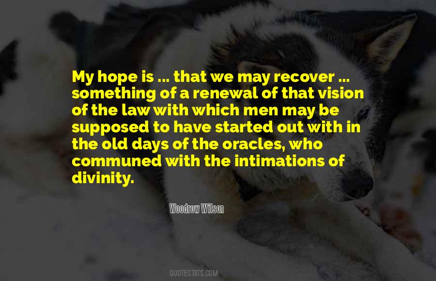 Vision Of Hope Quotes #906347