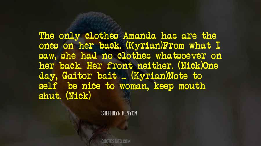 Quotes About Big Mouth Woman #1276494