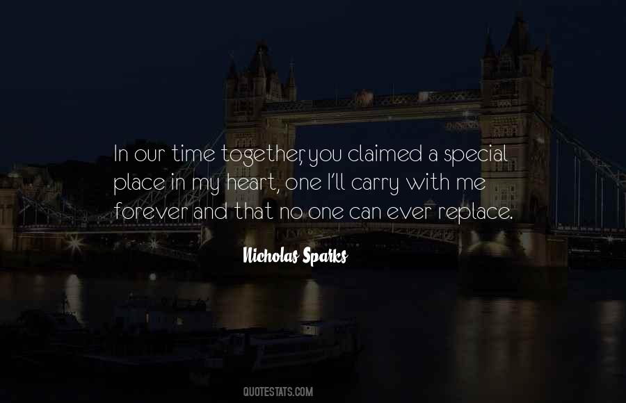 Quotes About A Special Place #1354637