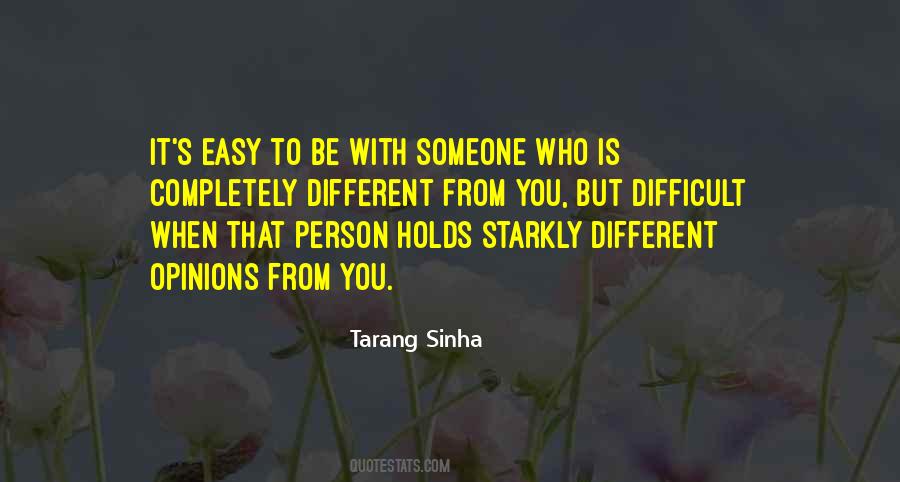 Different Relationships Quotes #1079304