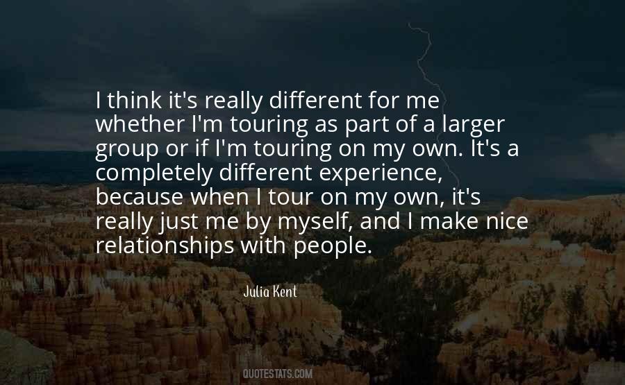 Different Relationships Quotes #220205