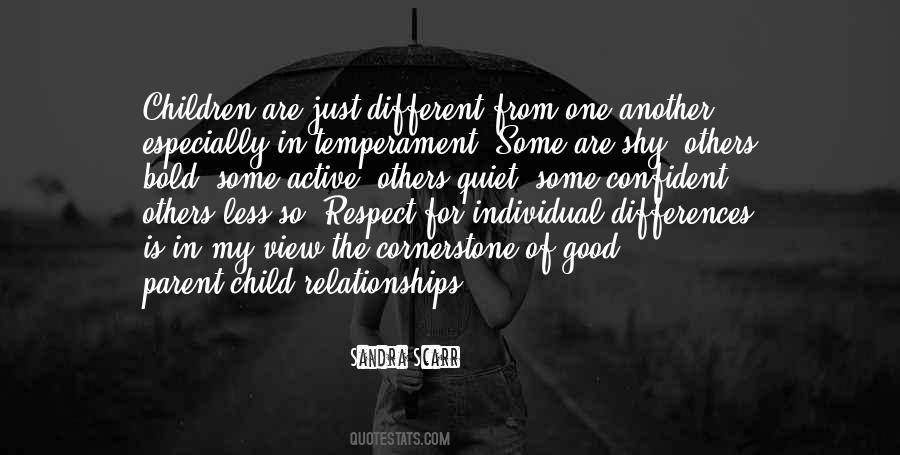 Different Relationships Quotes #611299