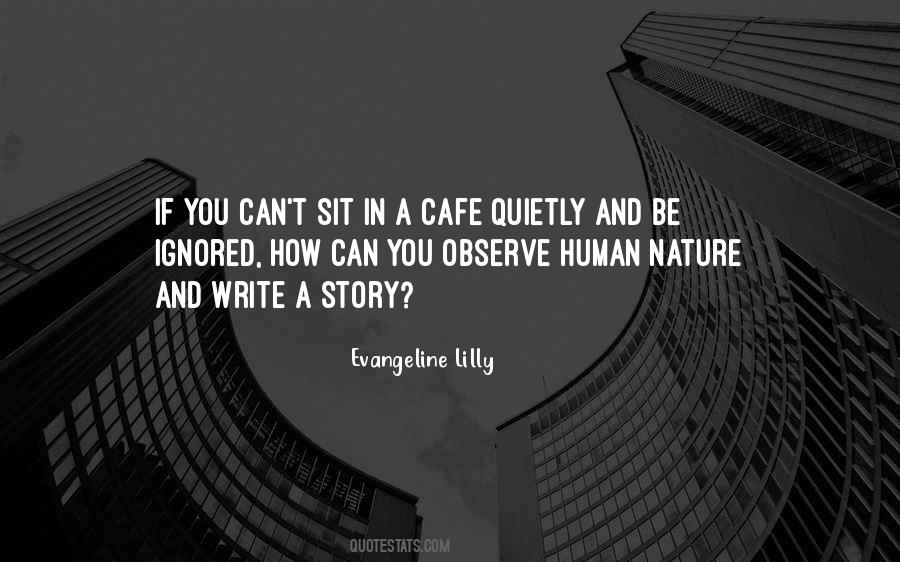 Just Sit And Observe Quotes #1362091