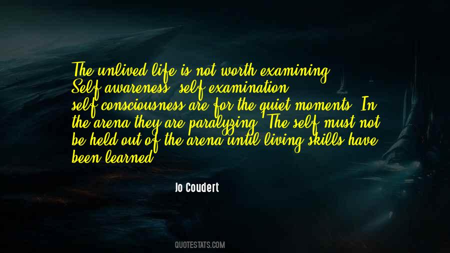 Quotes About Self Examination #503152
