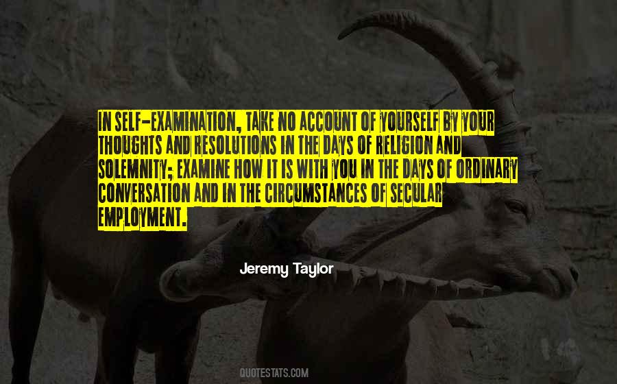 Quotes About Self Examination #761804