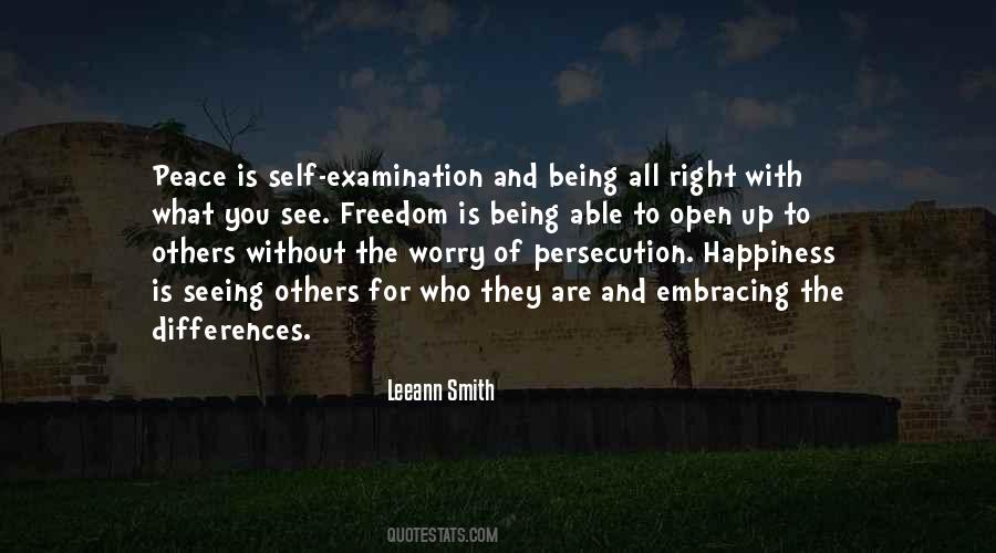 Quotes About Self Examination #997705