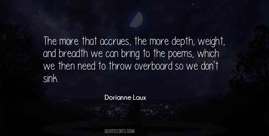 Quotes About Going Overboard #711438